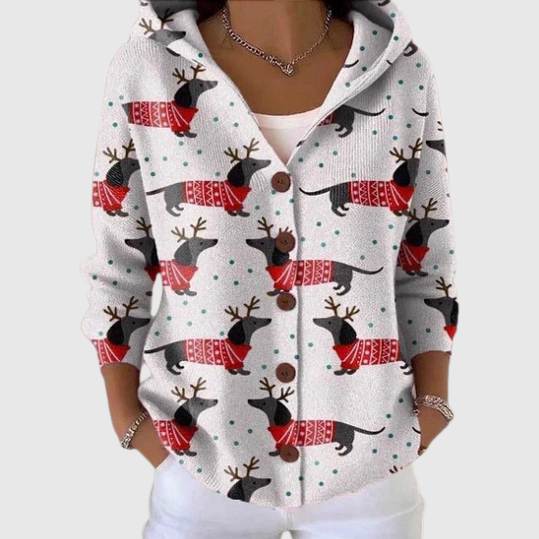 Amabile | Chaqueta de Punto con Capucha — Color por confirmar