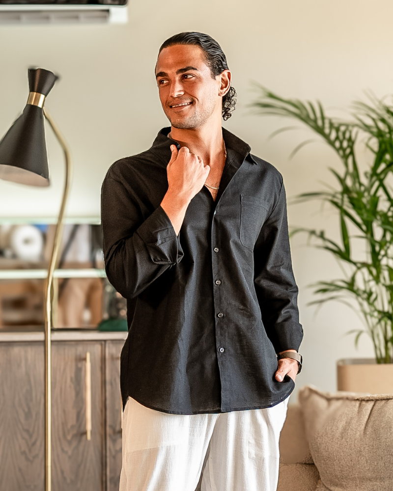 Camisa de Lino Premium St. Tropez
