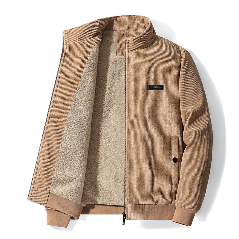 Caleb | Chaqueta Premium con Forro de Borreguito