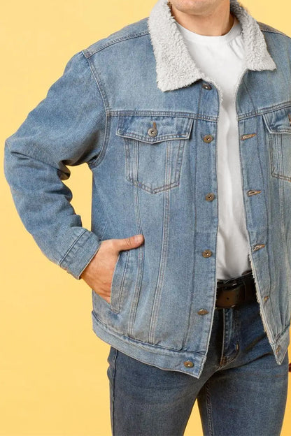 Arundel | Chaqueta Vaquera con Forro de Borreguito