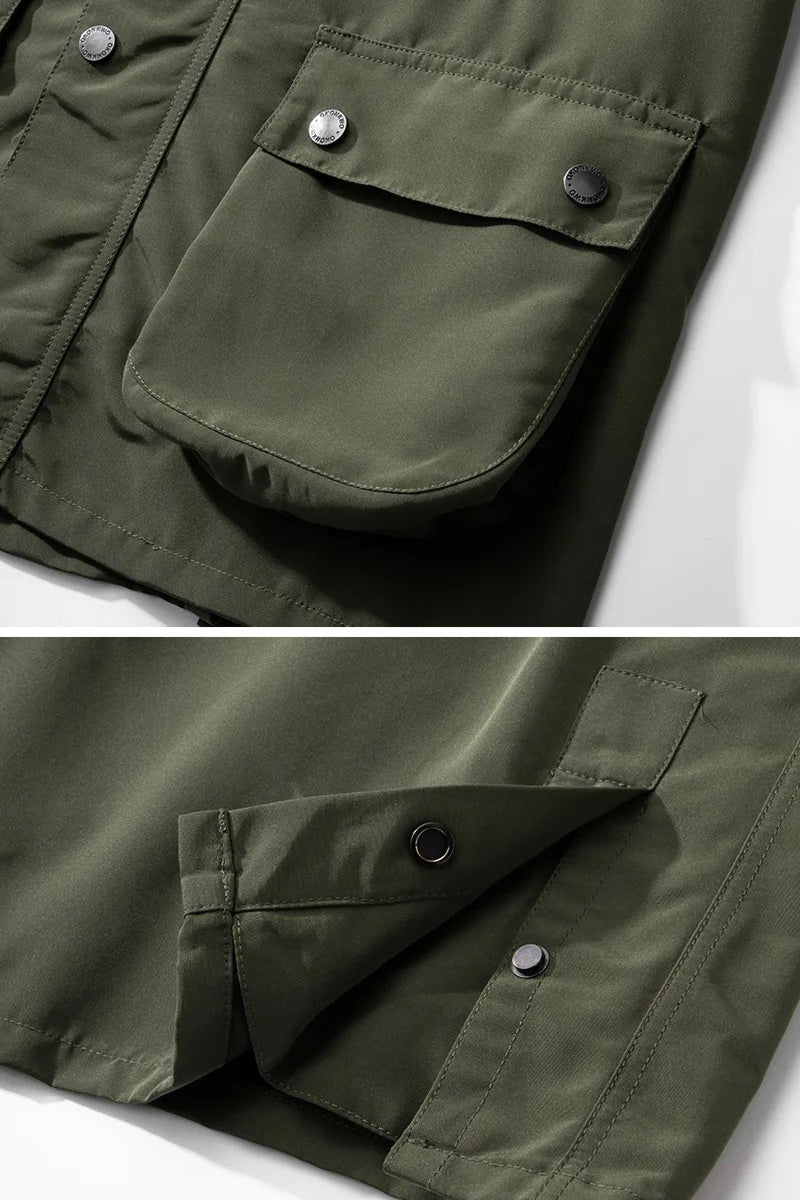 Raby | Chaqueta de Campo Oversize Resistente al Agua