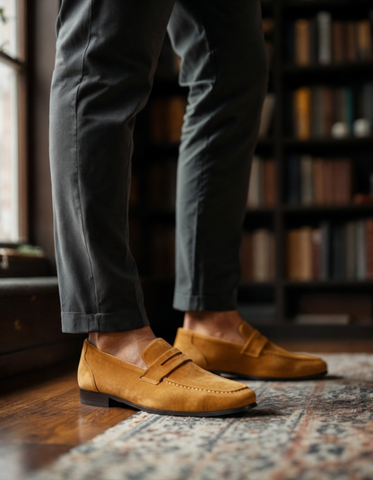 Mocasines de Ante Premium Correa