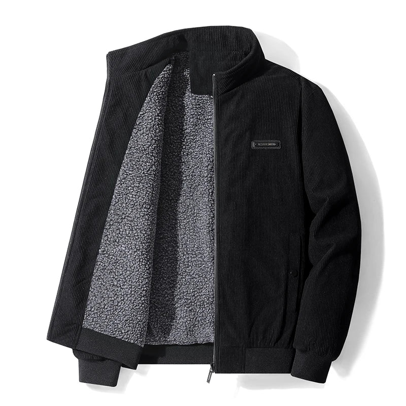 Caleb | Chaqueta Premium con Forro de Borreguito