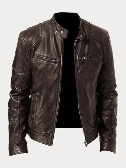 Harrisson | Chaqueta de Piel Premium