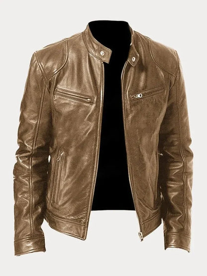 Harrisson | Chaqueta de Piel Premium