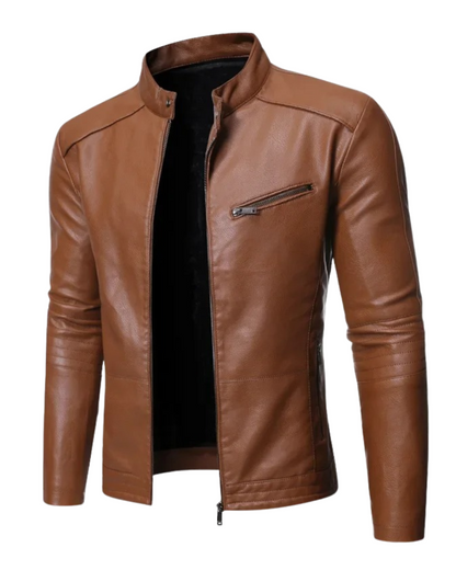 Emanuele | Chaqueta de Piel Elegante