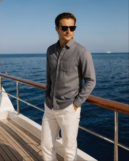 Camisa de Lino Premium St. Tropez