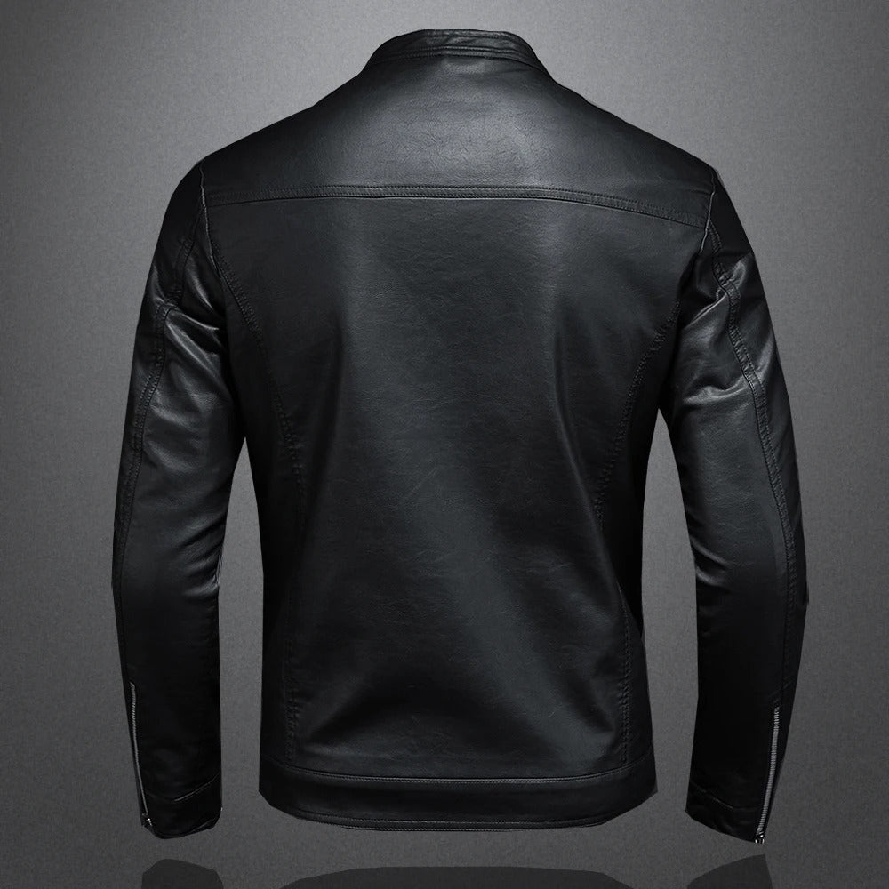 Mattia | Chaqueta de Piel Clásica
