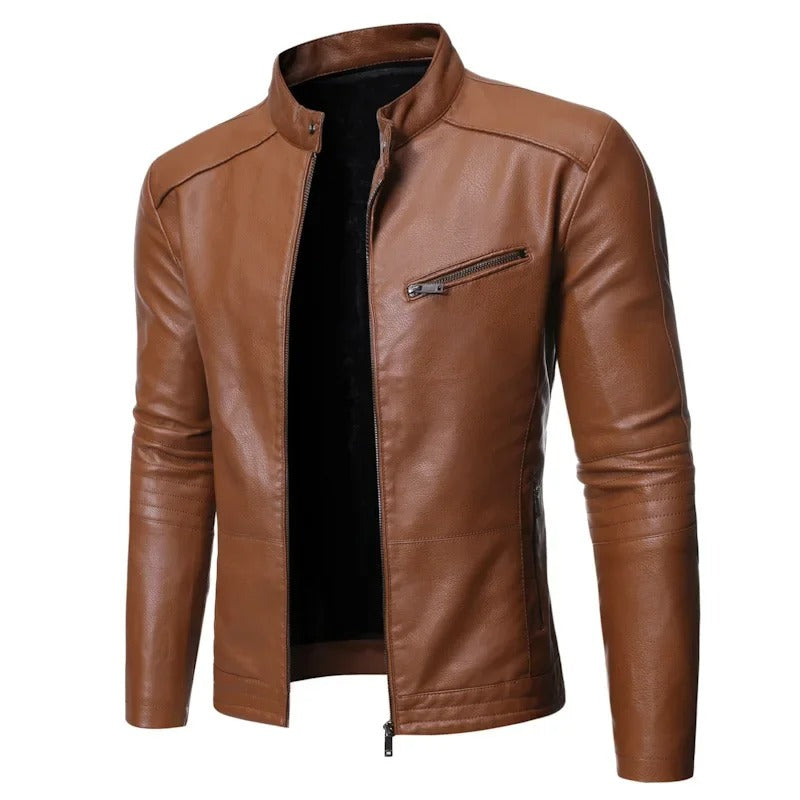Emanuele | Chaqueta de Piel Elegante