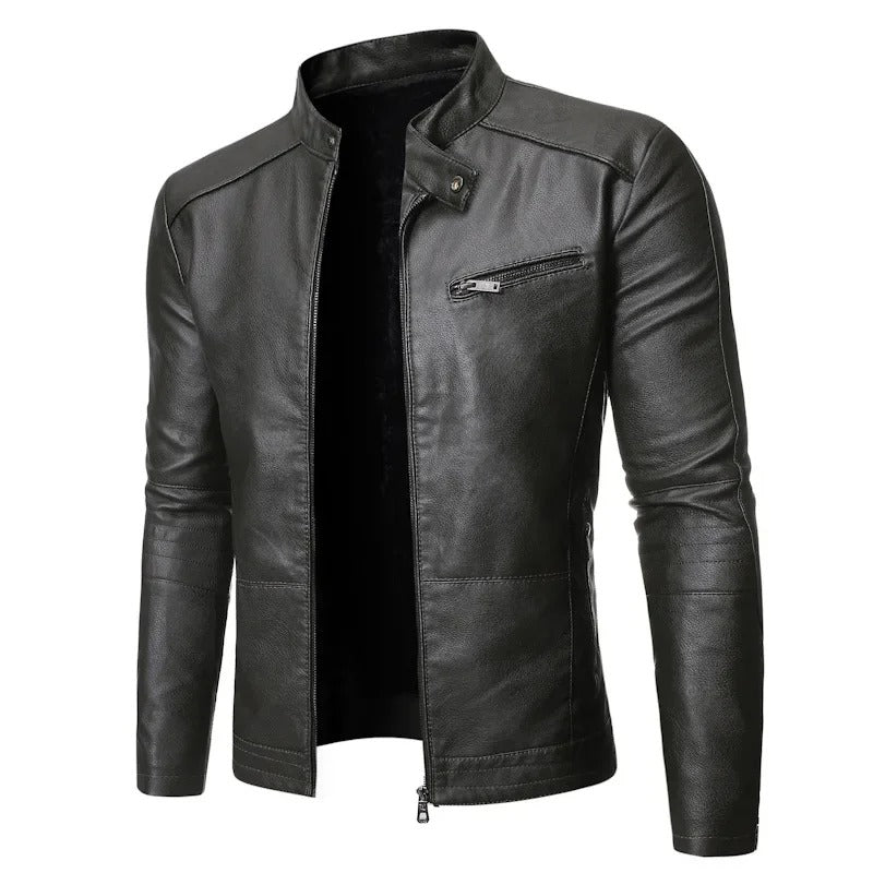 Emanuele | Chaqueta de Piel Elegante